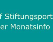 5 Stiftungen aus der Monatsinfo